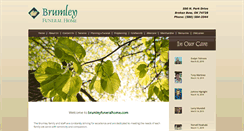 Desktop Screenshot of brumleyfuneralhome.com